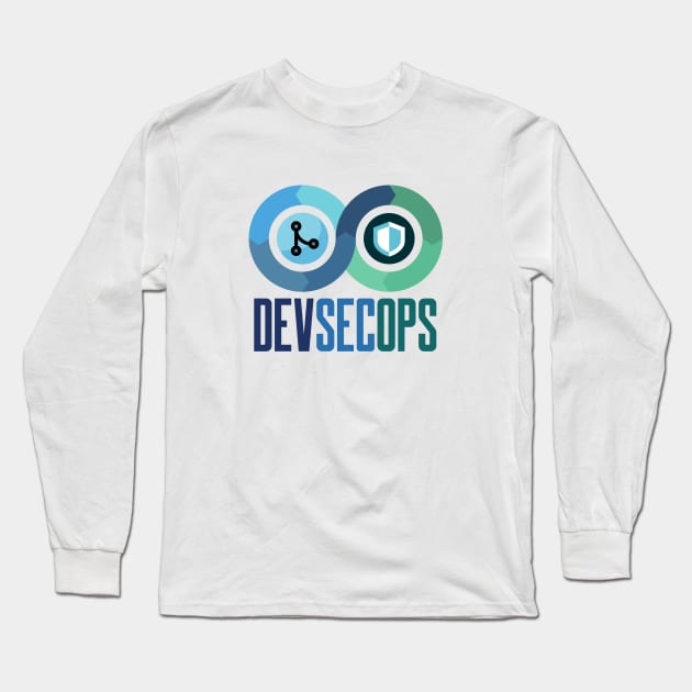 Cybersecurity DevSecOps Security in Continuous Integration and Continuous Delivery Long Sleeve T-Shirt by FSEstyle
